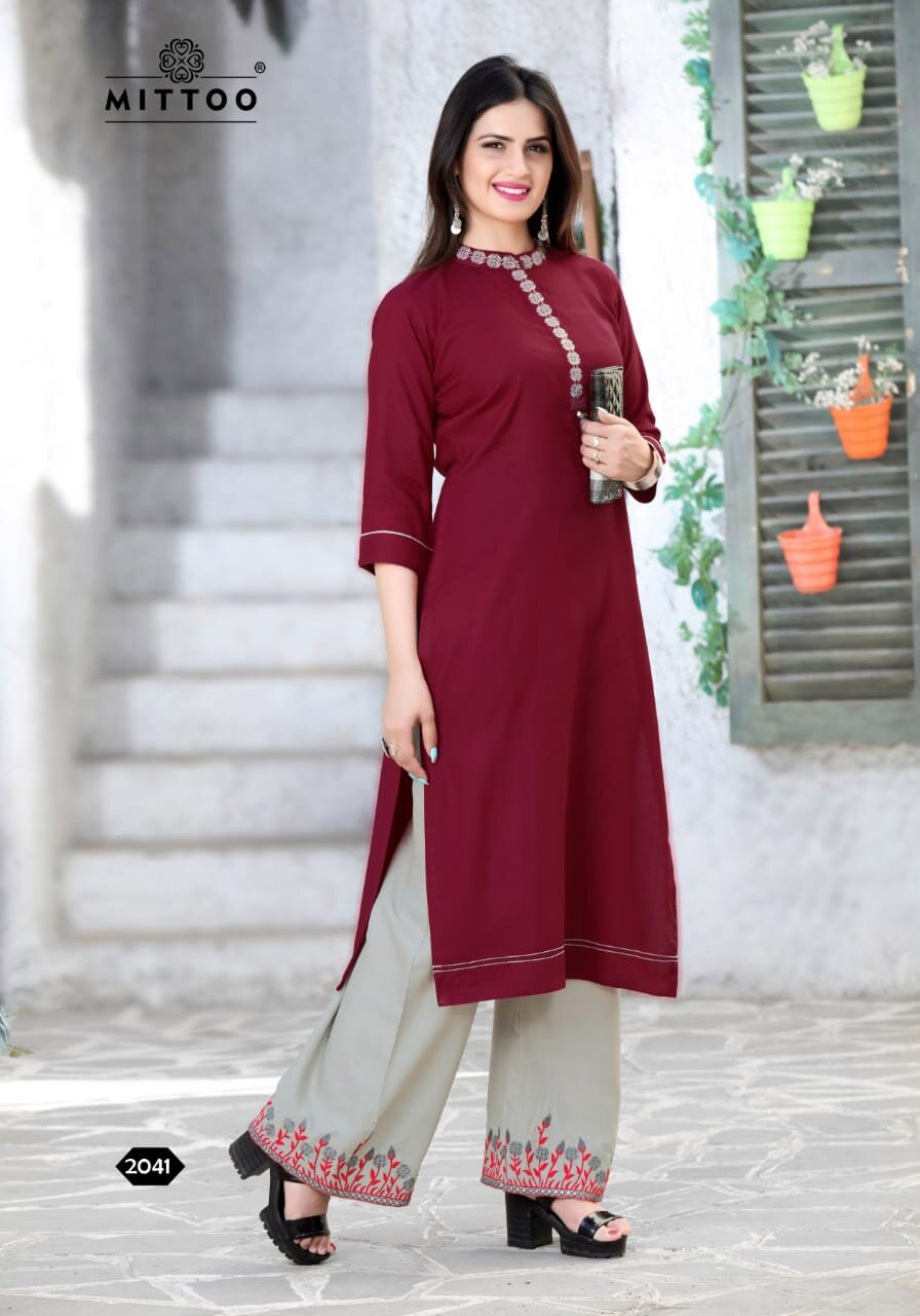 Panghat Vol-6 Mittoo Design Embroidery Payal work Kurti Panghat Vol-6 Mittoo Design Embroidery Payal work Kurti